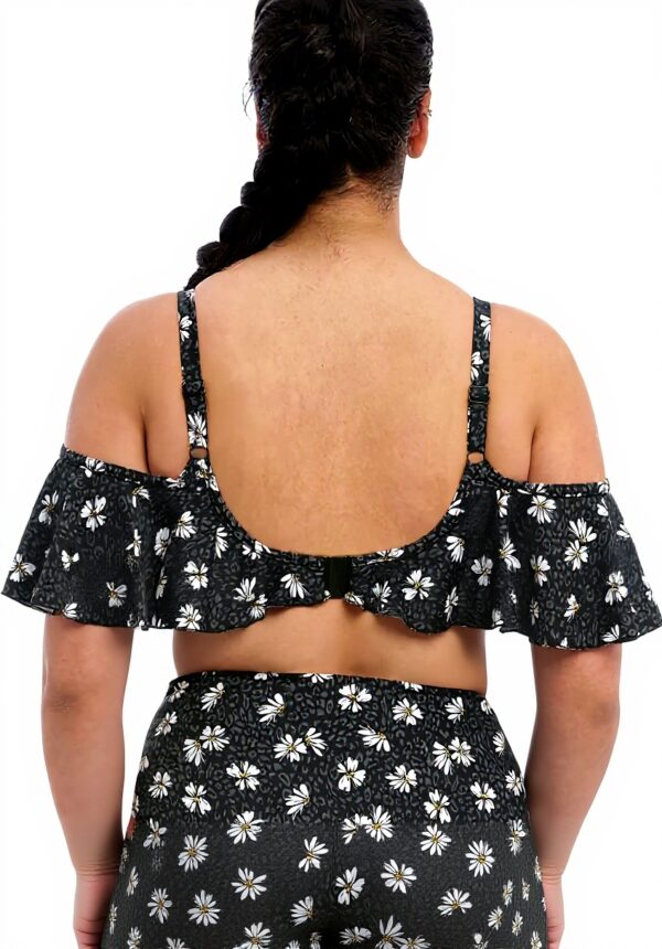 Haut de maillot Elomi grande taille armatures volants noir