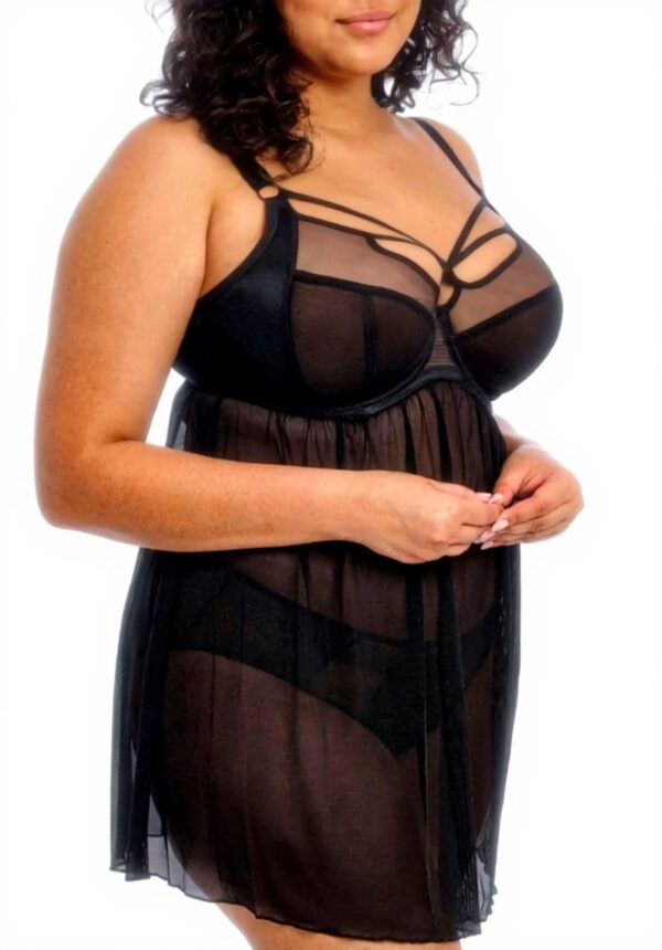 Soutien-gorge classique Elomi Sachi Babydoll Noir lingerie