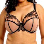 Soutien-gorge plongeant Elomi Teagan femme café au lait 95H