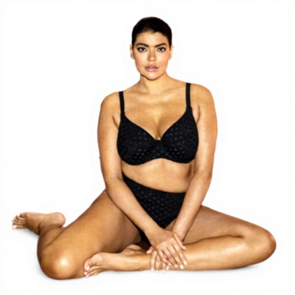 Elomi Culotte de Bain Taille Haute Grande Taille Bazaruto