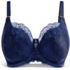 Soutien-gorge Matilda dentelle bleu bonnet trois sections-2