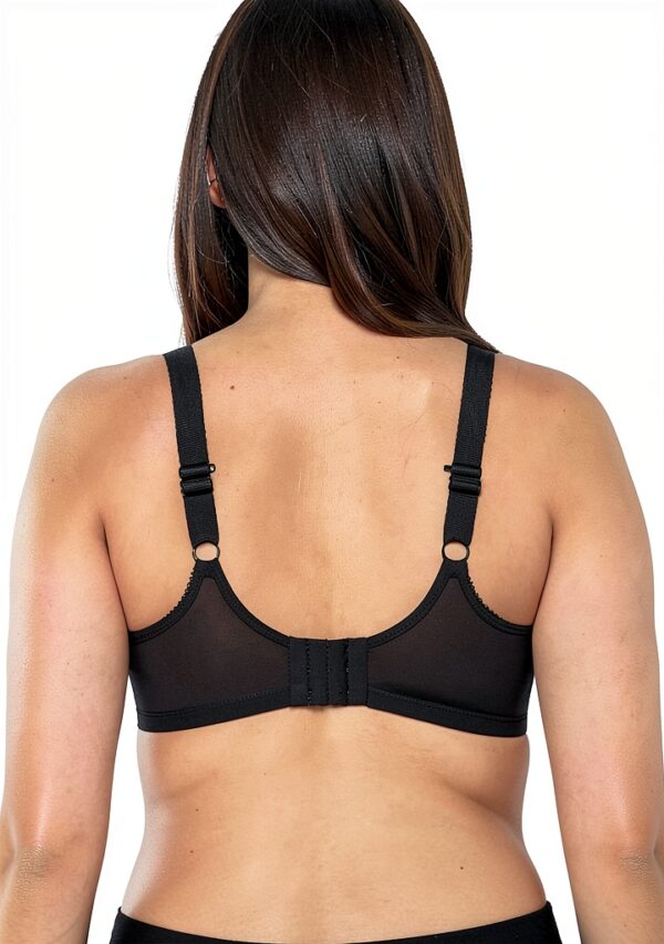 Soutien-gorge Elomi Charley Noir Jet plongeant à armatures-1