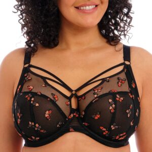 Soutien-gorge Elomi Matilda Noir Papillon soutien seins-0