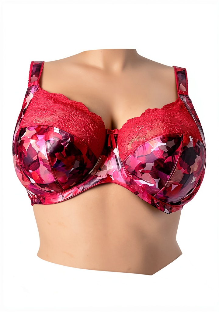 Soutien-gorge Elomi Morgan porté, mettant en valeur la dentelle et la coupe