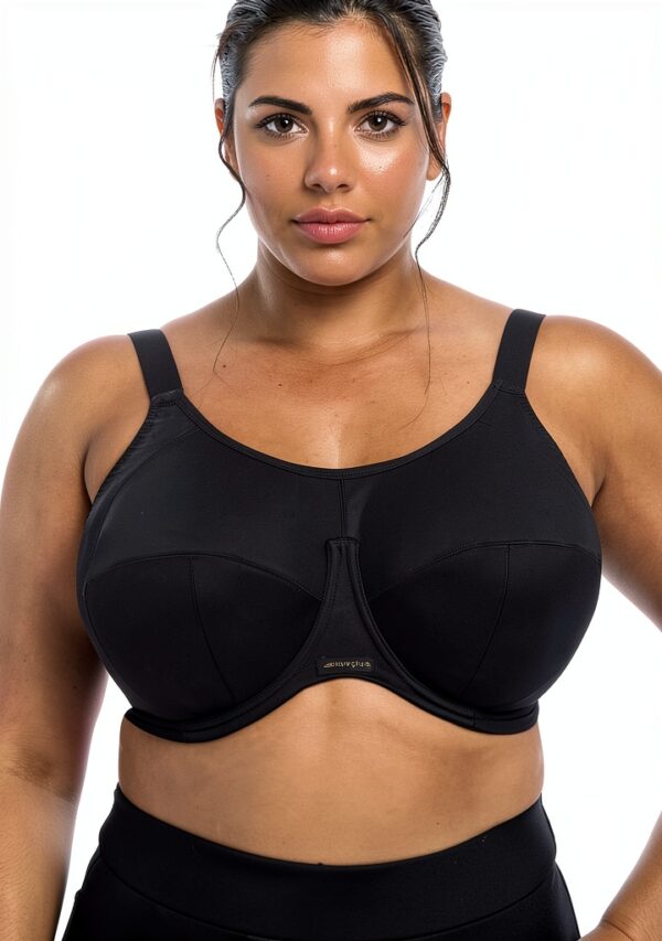 Elomi Energise Soutien-Gorge Sport Femme Noir Confort