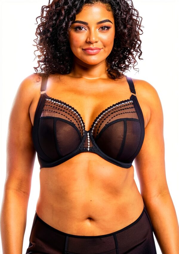 Soutien-gorge bonnets profonds Elomi Matilda noir lingerie